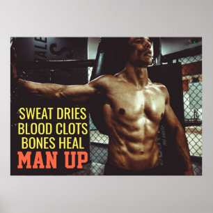 Bauchmuskeltraining Motivationsstudio Poster