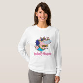 Bauchschweintänzerin T-Shirt (Vorne ganz)