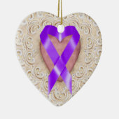 Bauchspeicheldrüsenkrebs aus dem Herzen - SRF Keramikornament (Rechts)