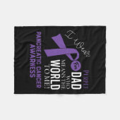 Bauchspeicheldrüsenkrebs Bekämpfung des Krebses 17 Fleecedecke (Vorderseite (Horizontal))