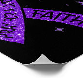 Bauchspeicheldrüsenkrebs Bewusstsein2 Poster (Ecke)