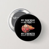 Bauchspeicheldrüsenkrebs-Bewusstsein Bauchspeichel Button (Vorne & Hinten)