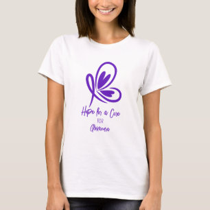 Bauchspeicheldrüsenkrebs-Bewusstsein Hoffnung auf  T-Shirt
