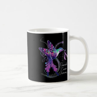 Bauchspeicheldrüsenkrebs Bewusstsein Hummingvogel  Kaffeetasse
