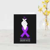 Bauchspeicheldrüsenkrebs Bewusstsein Kpop Finger H Karte (Gelbe Blume)