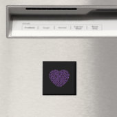 Bauchspeicheldrüsenkrebs Bewusstsein Lila Multiban Magnet (In Situ (Geschirrspüler))