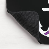 Bauchspeicheldrüsenkrebs-Bewusstsein weigert sich, Mousepad (Ecke)