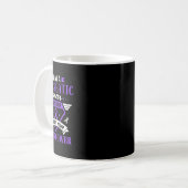 Bauchspeicheldrüsenkrebs-Bewusstseinsüberlebung Li Kaffeetasse (Vorderseite Links)