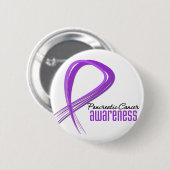 Bauchspeicheldrüsenkrebs Button (Vorne & Hinten)