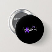 Bauchspeicheldrüsenkrebs Button (Vorne & Hinten)
