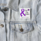 Bauchspeicheldrüsenkrebs für meine Schwester Button (Beispiel)
