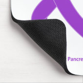 Bauchspeicheldrüsenkrebs für meinen Vater Mousepad (Ecke)
