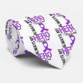 Bauchspeicheldrüsenkrebs immer mein Vater Krawatte (Gerollt)