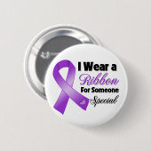 Bauchspeicheldrüsenkrebs - Jemand Besonderes Button (Vorne & Hinten)