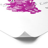 Bauchspeicheldrüsenkrebs Poster (Ecke)