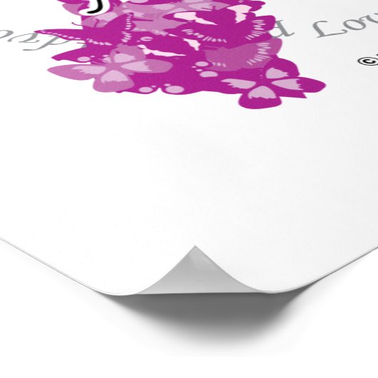 Bauchspeicheldrüsenkrebs Poster (Ecke)