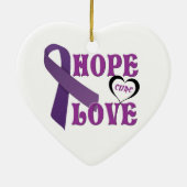 Bauchspeicheldrüsenkrebs-Verzierung Keramik Ornament (Hinten)