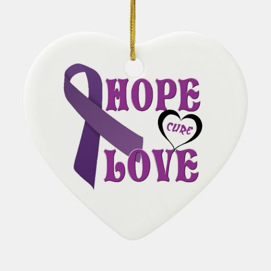 Bauchspeicheldrüsenkrebs-Verzierung Keramik Ornament (Hinten)