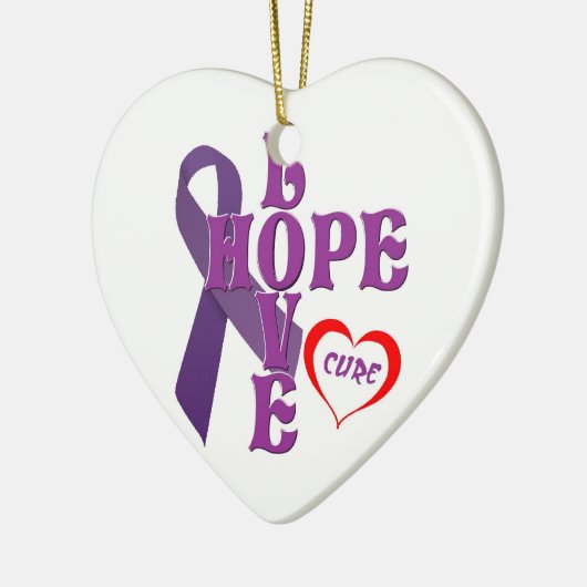Bauchspeicheldrüsenkrebs-Verzierung Keramik Ornament (Links)