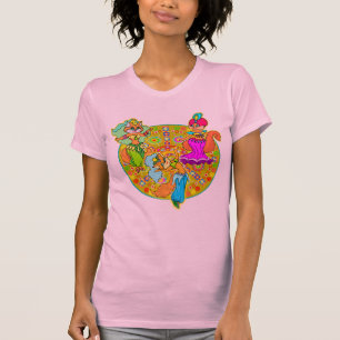 Bauchtanz-Katzen-Tanz-Abnutzungs-T - Shirts
