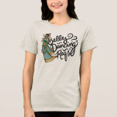 Bauchtanz Raqs Bauchtänzerin Tri-Blend Shirt (Vorderseite)