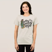 Bauchtanz Raqs Bauchtänzerin Tri-Blend Shirt (Vorderseite voll)