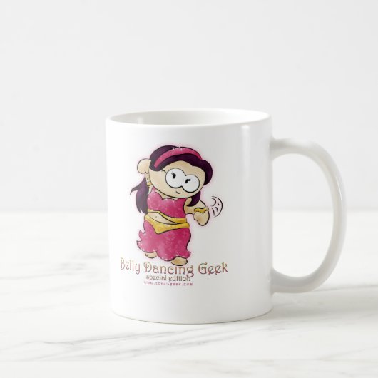Bauchtanzen Geek-Tasse!!! Kaffeetasse (Rechts)