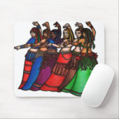 Bauchtänzer der Tribal Line Mousepad (Mit Mouse)