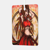 Bauchtänzer Ornament Aus Metall (Vorderseite links)