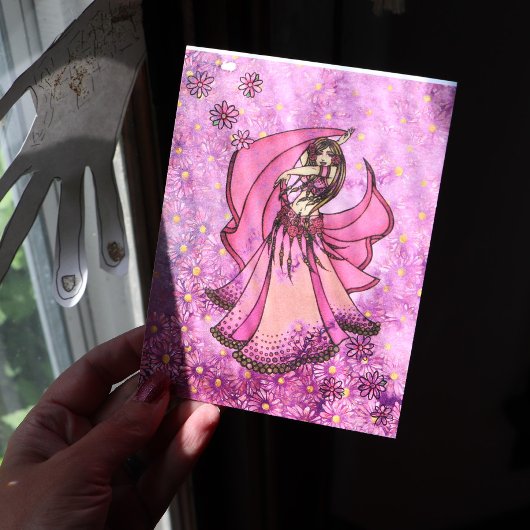 Bauchtänzerin Göttin                               Postkarte