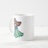 Bauchtänzerin kaffeetasse (Vorderseite Links)