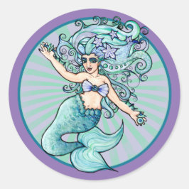 Bauchtänzerin Runder Aufkleber