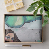Bauchtänzerin                                      seidenpapier (Geschenk)