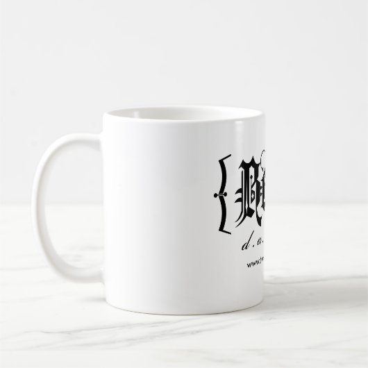 Bauchtänzerin-Tassen-Schwarzes Kaffeetasse (Links)