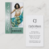 BAUCHTÄNZERIN-VISITENKARTE VISITENKARTE (Vorne/Hinten)