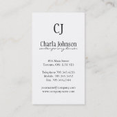 BAUCHTÄNZERIN-VISITENKARTE VISITENKARTE (Rückseite)