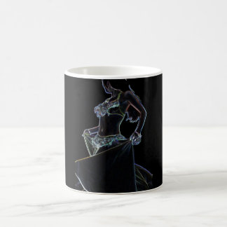 Bauchtänzerinschwarz-Tasse Kaffeetasse