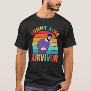 Bauchweh-Überlebender Magen-Schmerz-Erholung 2 T-Shirt