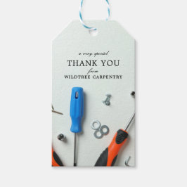 Baucluster | Ein besonderer Dank Geschenkanhänger