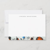 Baucluster Individuelle Name Mitteilungskarte (Vorderseite)