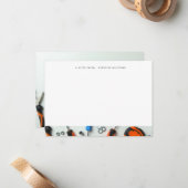 Baucluster Individuelle Name Mitteilungskarte (Vorderseite/Rückseite Beispiel)