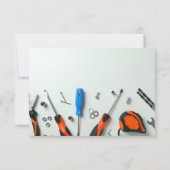 Baucluster Individuelle Name Mitteilungskarte (Rückseite)