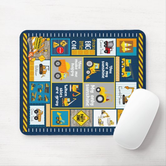 Baudecke, Baugeschenke Mousepad (Mit Mouse)