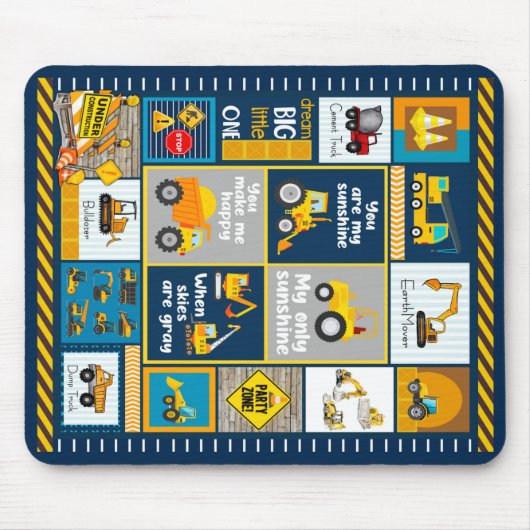 Baudecke, Baugeschenke Mousepad (Vorne)