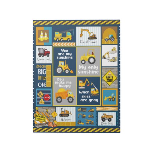 Baudecke, Baugeschenke Notizblock (Rotiert)