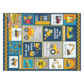 Baudecke, Baugeschenke Tischdecke (Vorderseite (Horizontal))