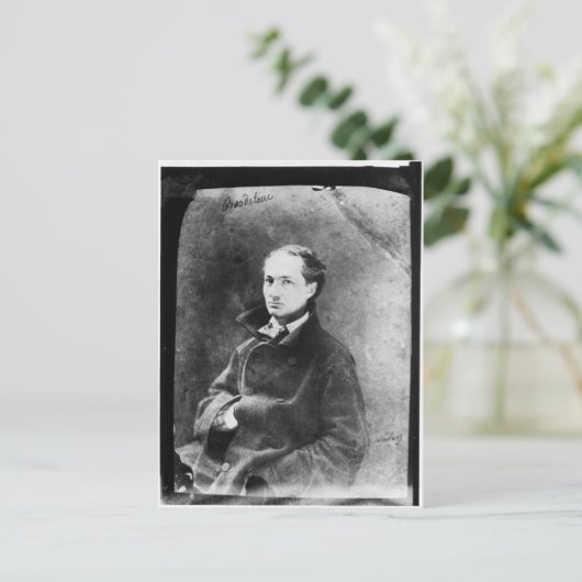 Baudelaire Postkarte (Stehend Vorderseite)