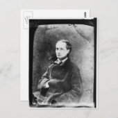 Baudelaire Postkarte (Vorne/Hinten)