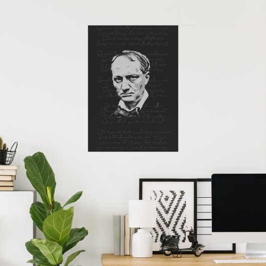 Baudelaire Spleen Poster (Heimbüro)