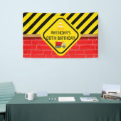 Baudenkmal Geburtstagspartei personalisiert Banner (Messeveranstaltung)